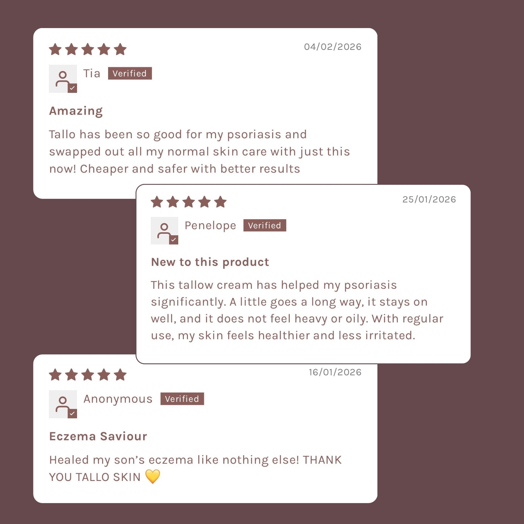 Skin Tallow Cream (Eczema & Psoriasis Safe)