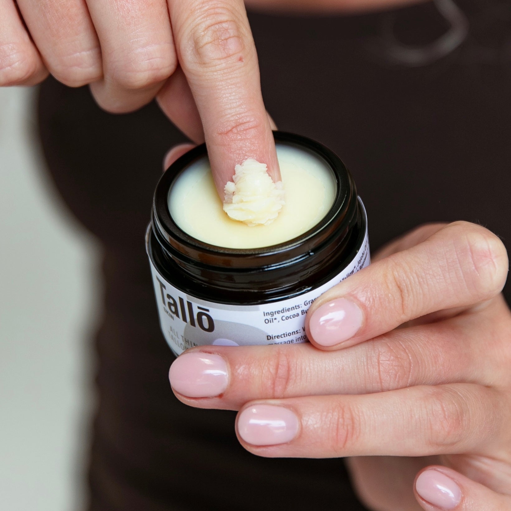 All things tallow balm by tallow skin texture shot of the tallow balm eczema safe 