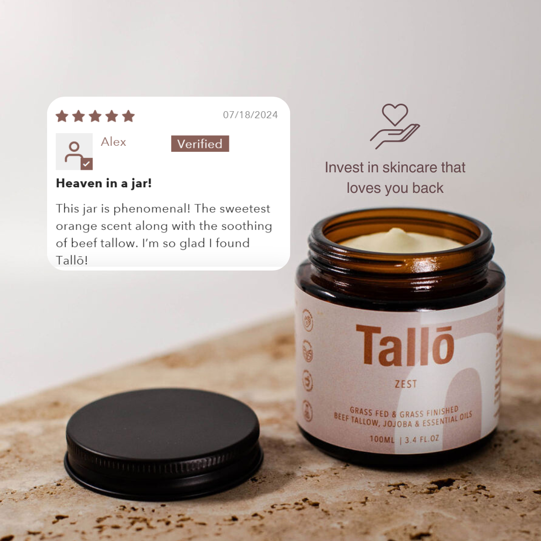 Review of beef tallow skincare cream